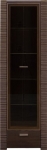 Рафло венге Витрина REG 1W1S 19-6 (590х355х1920)