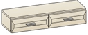 АН-811 Антресоль (180х1080х355)