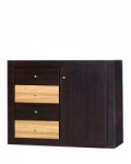 КАПРИ цвет венге магия/зебрано африканское Комод 1D4S-110 1100х420х870