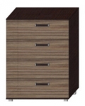 Некст-1 Комод с 4-мя ящиками НК-4-8-5 (800х541х961)