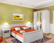 Модульная спальня Версаль (белый ясень)